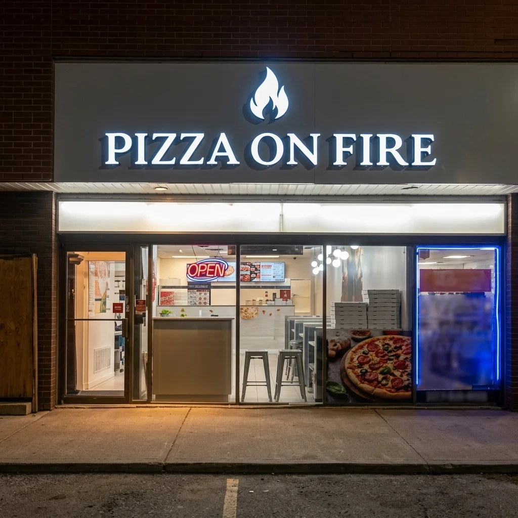 Pizzas and comfort food at Pizza On Fire, a family-owned pizza restaurant in Calgary