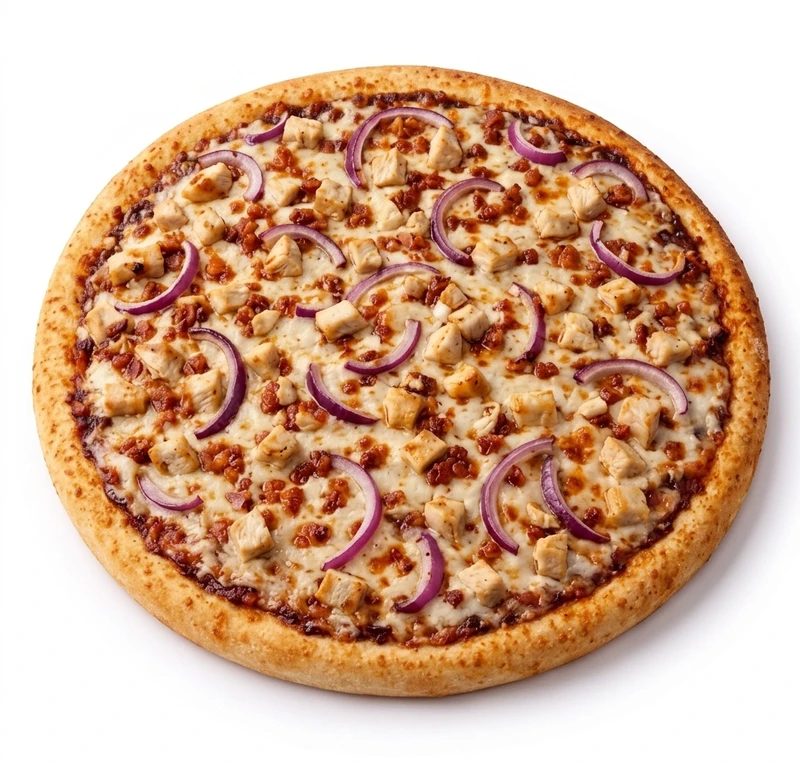 Barbecue Chicken Pizza at Pizza On Fire in southeast Calgary