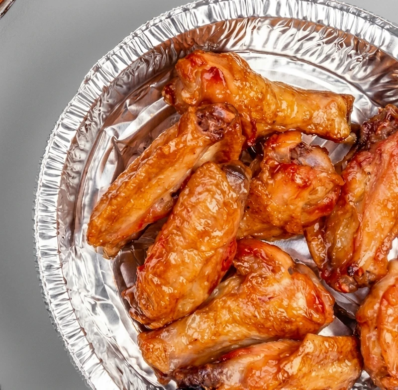 Chicken wings at Pizza On Fire, pizza and wings in southeast Calgary